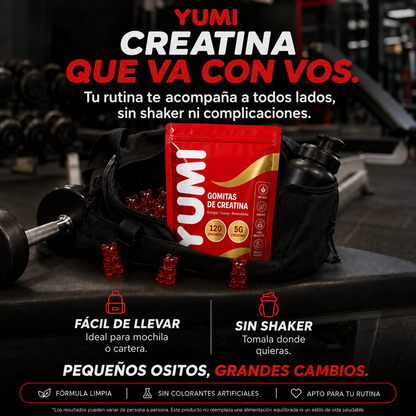 Yumi - Gomitas de Creatina 4 AL DIA